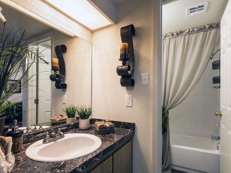 Bathroom Vanity at Presidio North Apartments in Phoenix, AZ